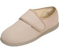 Cosyfeet Henry - Mushroom - 7-3H Width - Extra Wide Men's Fabric Shoes