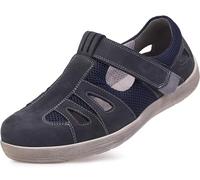 Cosyfeet Jack - Navy - 10-3H Width - Extra Wide Men's Sandals