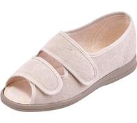 Cosyfeet Mollie - Beige - 9-6E - Extra Wide Women's Shoes
