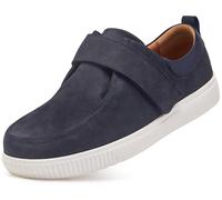 Cosyfeet Ned - Navy - 10-3H Width - Extra Wide Men's Shoes