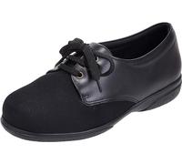 Cosyfeet Sienna - Black - 6-6E Width - Extra Wide Women's Shoes
