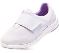 Cosyfeet Vamos - White Lilac - 5-6E Width - Extra Wide Women's Shoes