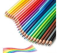 Cosyhav 24 Oil Based Colouring Pencils, Professional 2B Soft Core Coloured Pencils with High Pigment, Smooth Blending and Strong Coverage for Drawing, Sketching and Art Books