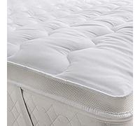 CosySleep Luxury Hotel Quality Super Soft Anti-Allergy Microfibre Mattress Topper Pad Ultra Soft Breathable Air Flow Design By CosyWinks® 4FT Small Double