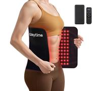 Cosytime 24" x 13" Red Light Therapy Pad for Body with Portable Power Bank - 660nm Red & 850nm Near Infrared, 242 Dual-Chip LEDs Therapy Mat for Back, Leg, Muscle Pain Relief