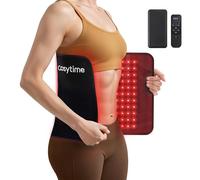 Cosytime 24" x 13" Red Light Therapy Pad for Body with Portable Power Bank - 660nm Red & 850nm Near Infrared, 242 Dual-Chip LEDs Therapy Mat for Back, Leg, Muscle Pain Relief