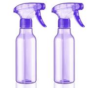 Cosywell Empty Spray Bottles 8.8oz/260ml 2 Pack Plastic Spray Bottle for Cleaning Mist/Stream Refillable Container Water Spraying Bottle for Cooking Hair Care Essential Oils(Purple)