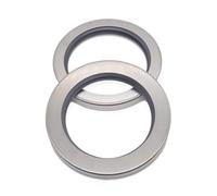 COSZWQDP 1pcs 37 * 51 * 10 Oil Seal with Stainless Steel Housing Single Lip and Dual Lip Screw Air Compressor Spare Parts(37x51x10 Cdlccwbk)