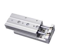COSZWQDP 1pcs Series Double Acting air Slide Table Cylinder bore 6mm 8mm 12mm 16mm 20mm 25mm Stroke 10/20/30/40/50/75 100 125 150(Bore 20mm,Stroke 100mm)