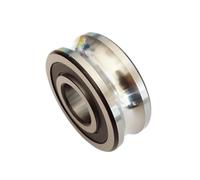 COSZWQDP 1PCS Track Rollers Angular Contact Ball Bearings Raceway Groove
