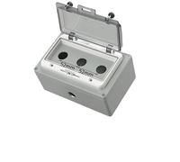 COSZWQDP Metal Button Switch Control Box Emergency Stop Waterproof cast Aluminum Alloy Start Industrial Two or Three Position Switch emer(3)