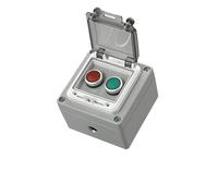 COSZWQDP Metal Button Switch Control Box Emergency Stop Waterproof cast Aluminum Alloy Start Industrial Two-Three Switch Emergency Stop(2)