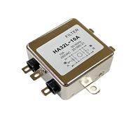 COSZWQDP Single-Phase Power Filter 220v AC HA32L-20A Purifier Anti-Interference Noise Reduction 6A 10A(HA32L-10A)