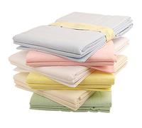 COT Bed Flannelette Flat Sheets x2 Baby boy Blue