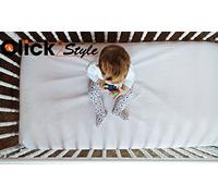 Cot Bed Mattress 55x27x3 Inches 144x70x7.5 cm Deluxe Foam Mattress with Quilted Cover by clicktostyle