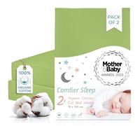 Cot Bed Sheets 140x70cm - 2 pcs Green 100% Organic Cotton Fitted Cot Sheets | Award Winning Cot Bed Fitted Sheets, Ultra Soft and Breathable Bedding, Certified Kids Bed Sheets