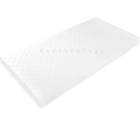 Cot Bed Waterproof Mattress Protector Cover for Baby & Toddler - Reversible, Quilted, Zipped - Soft, Silent & Washable - Hypoallergenic & Breathable - Cover Only - Thickness (112 x 55 x 13 cm)
