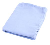 Cot flat Flannelette Sheet (Blue)-6031