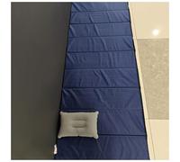 Cot Mattress Portable Lightweight Camping Sleeping Mat Soft Comfortable Non-Slip Pad with Sack for Camp RV Bunk Bed(50mm thick/blue 185x65cm)