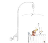 Cot Mobile Arm for 0-3 Year Olds 3PCS/Set 24in Baby Mobile Arm with Mechanical Music Box 360° Rotating Baby Hanger Removable Crib for Babies Product.
