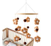 Cot Mobiles for Babies - Remote Control Baby Crib | Mobile with Music and Lights Rotating Hanging Toys Soothing Sounds, Timer, Nightlight, Newborns, Nursery Sleep Aid