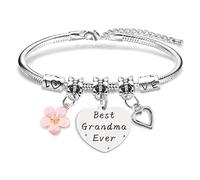 coTaSiEY Mothers Day Gifts for Grandma, Best Grandma Birthday Christmas Bracelets Gifts for Granny Nanna Grandmother Thank you Presents Appreciation Retirement Gift for Women Ideas