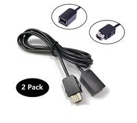 Cotchear 10ft SNES Classic Controller Extension Cable, 2 Pack of 3 Meter Game Extender Cord for SNES Classic, NES Classic, Wii, Wii U Controllers and More