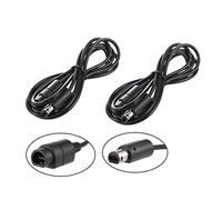 Cotchear 6ft Controller Extension Cable for The Nintendo Wii / GameCube Controller 1.8 Meter Controller Extension Cable for NGC [ 2 pack ]