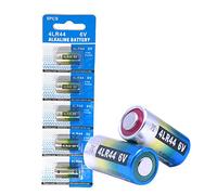 Cotchear Cotchear 5 pk 4LR44 / 476A / PX28A / A544 / K28A / L1325 Battery 6V Alkaline BatteriesHigh Capacity for Dog Collars