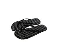 COTCLO Flip Flops Leopard Print Flip Flops Women Summer Beach Female Sandals Non-Slip Casual Flat Slippers Polka-Dot Slides Women-Wave Point,37