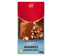 Cote~d`or Milk chocolate almonds & caramel 180g - pack of 2