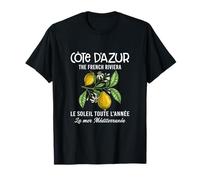 Cote D'azur The French Riviera Southern French Teacher T-Shirt
