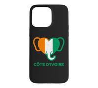 Côte d'Ivoire Elephant Ivorian Pride Ivory Coast African Her Case for iPhone 15 Pro Max