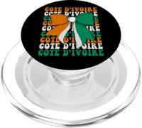 Côte d'Ivoire Ivory Coast Akan Mandé Gur Pride Coquette Bow PopSockets PopGrip for MagSafe