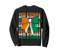 Côte d'Ivoire Ivory Coast Akan Mandé Gur Pride Coquette Bow Sweatshirt