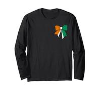 Côte D'Ivoire Ivory Coast Akan Mandé Gur Pride Flag Coquette Long Sleeve T-Shirt