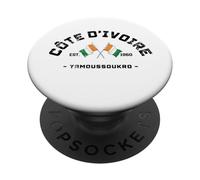 Côte d'Ivoire Ivory Coast Cote d'Ivoire gift Cote d'Ivoire PopSockets Adhesive PopGrip