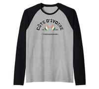 Côte D'Ivoire Ivory Coast Cote D'Ivoire Gift Cote D'Ivoire Raglan Baseball Tee