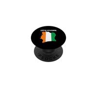 Côte d'Ivoire Ivory Coast Flag Map West Africa African Pride PopSockets Adhesive PopGrip