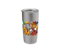Cote D'Ivoire Scotland Ivory Coast Flag Scottish Ivorian Stainless Steel Insulated Tumbler