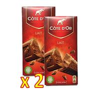 Côte d'Or Belgian Milk Chocolate Bar XL (Pack of 2 x 200g)