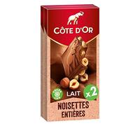 Cote D'Or Block Chocolate Milk Hazelnut 2 x 180 g
