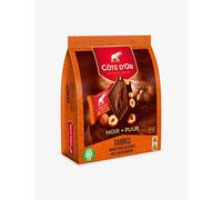 Cote D'Or Cote D'Or Carre Dark Whole Nuts Chocolates 200g
