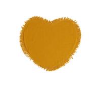 Côté Table Place mat NALIA COEUR X2 in Yellow One size