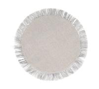 Côté Table Place mat VIALACTEA in Grey Diam 33 cm