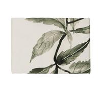 Côté Table Tablecloth FEUILLES in Green 160x260 cm