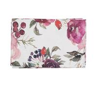 Côté Table Tablecloth FLORISIA in White 160x320 cm