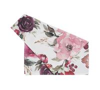 Côté Table Tablecloth FLORISIA in White 50x160 cm