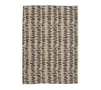 Côté Table Tea towel BRUSH in Black 50x70 cm