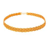 CoTeeZa Viking Celtic Braided Crown Circlet - Medieval Classic Woven Circlet Headband, Renaissance Headwear for Women Men, 1 Count (Pack of 1), Metal